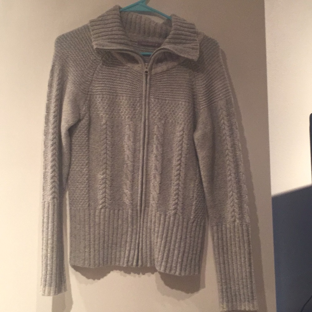 Smartwool cable zip sweater